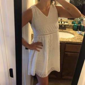 White dress medium short